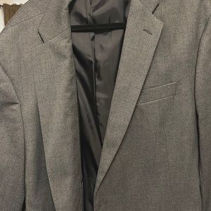 Stafford sports coat dark grey sz 52 r